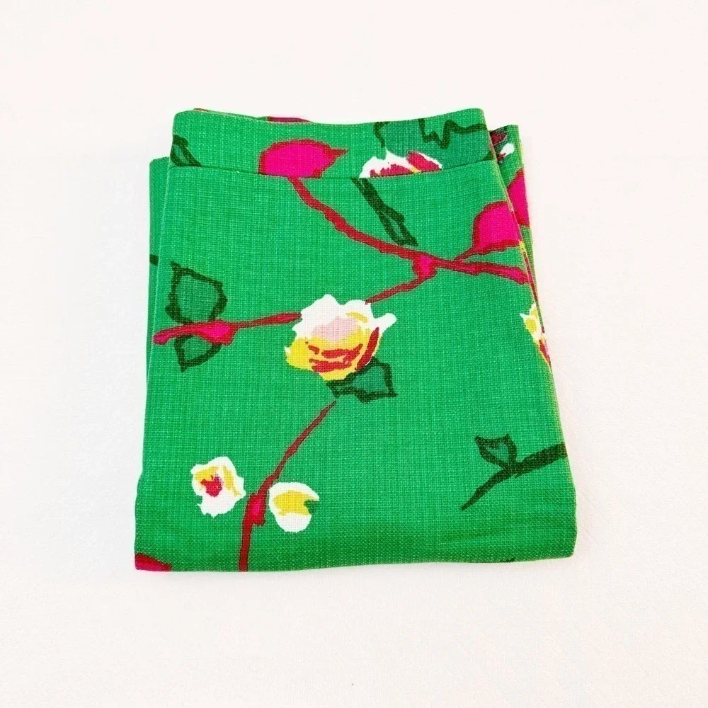 J. Crew Flower Patterned Pencil Skirt Green Multi SZ4